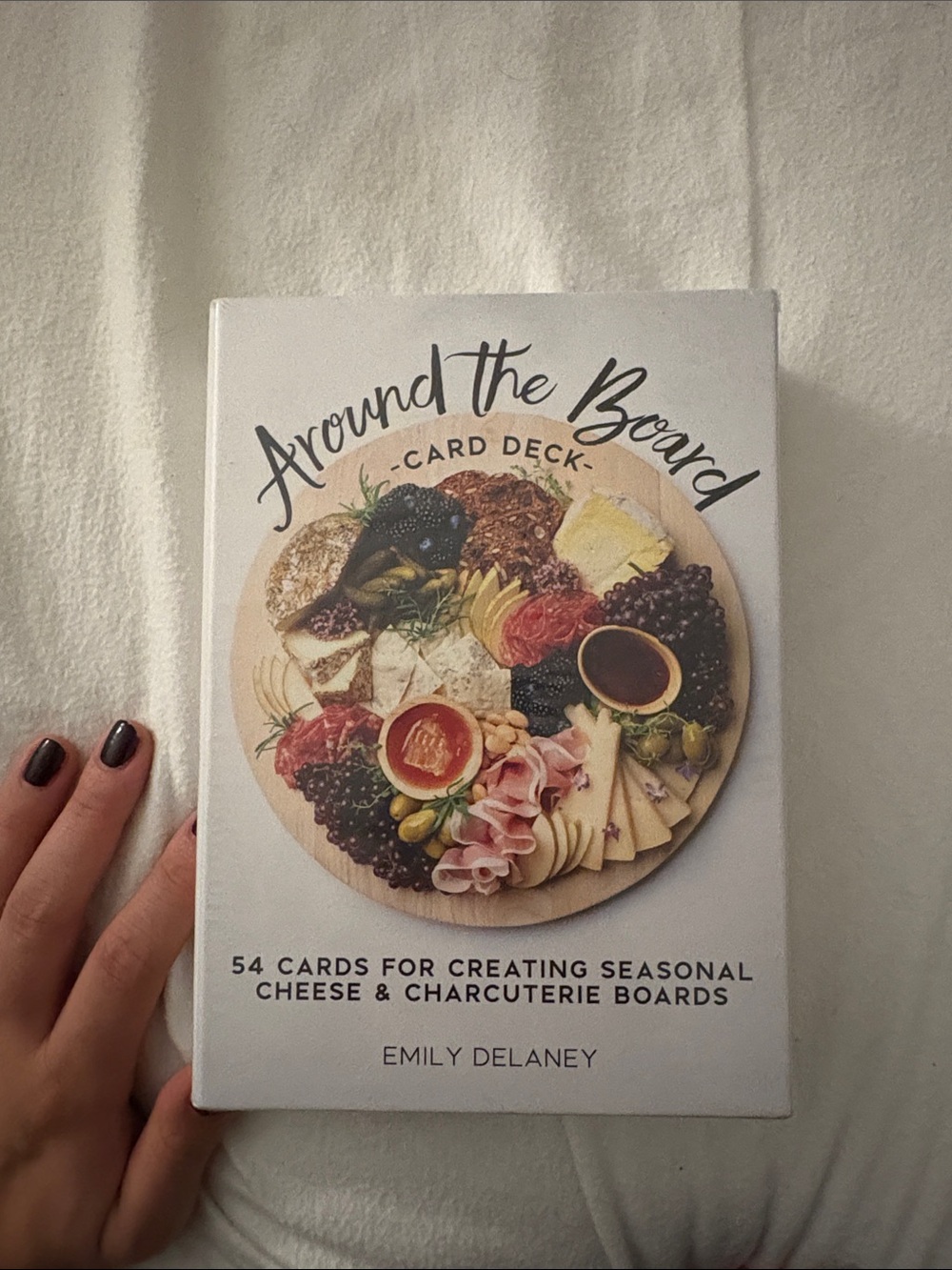 Around the Board Card Deck by Emily Delaney - Cheese & Charcuterie